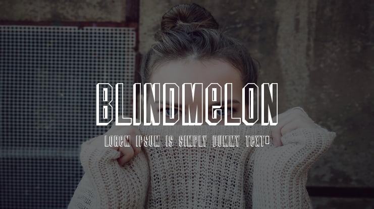 BlindMelon Font