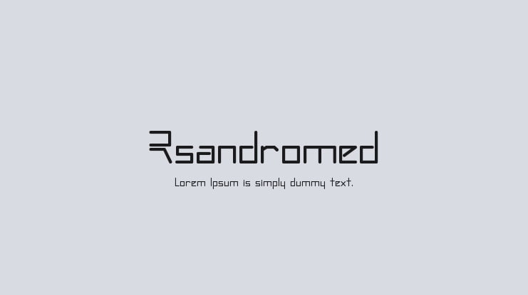 Rsandromed Font