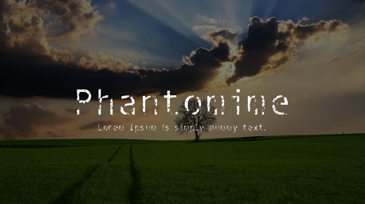 Phantomime Font