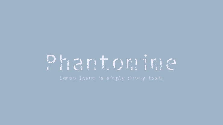 Phantomime Font