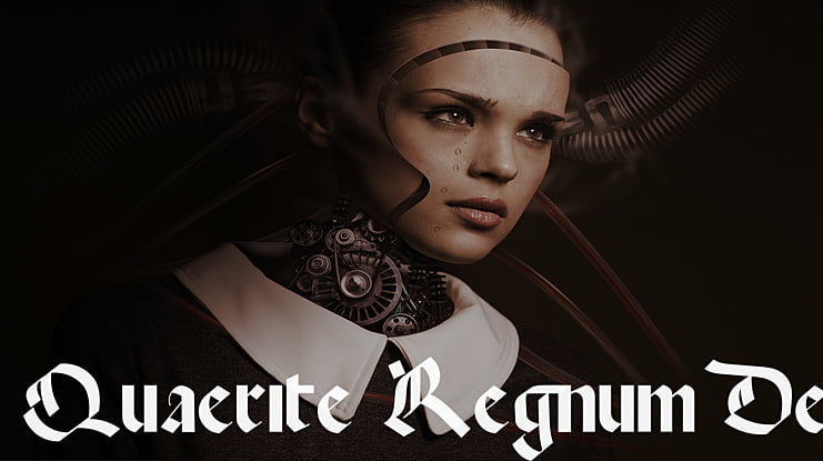 Quaerite Regnum Dei Font