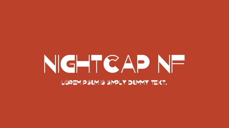 Nightcap NF Font