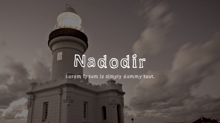 Nadodir Font