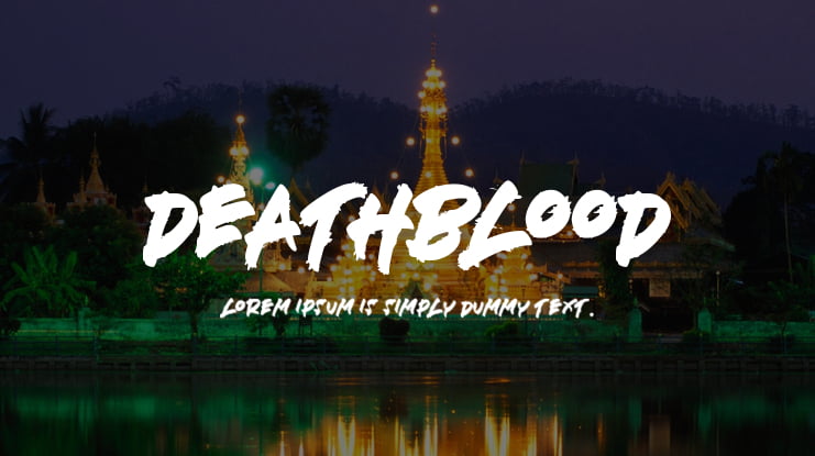 DEATHBLOOD Font