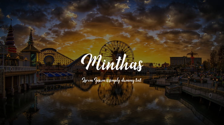 Minthas Font