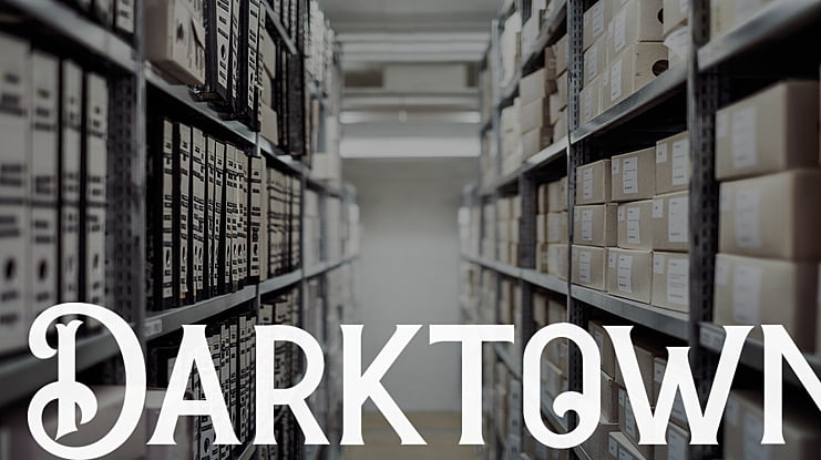 Darktown Font