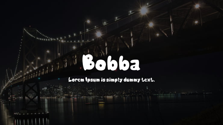 Bobba Font