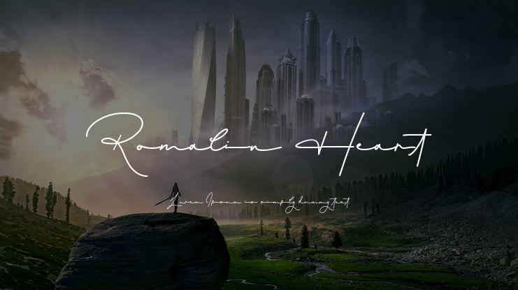 Romalin Heart Font