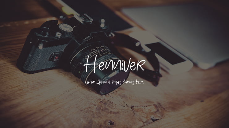 Henniver Font