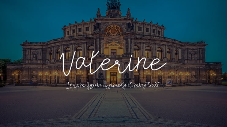 Valerine Font