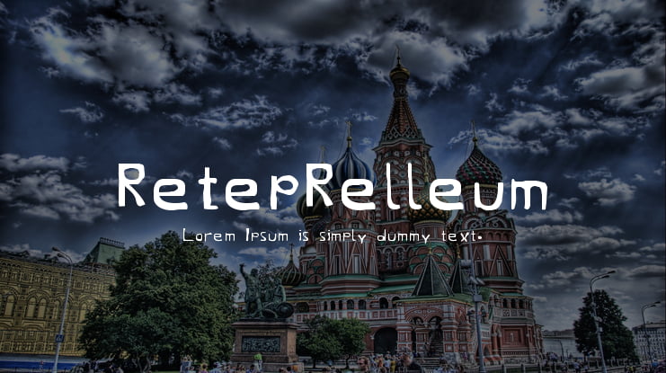 RetepRelleum Font