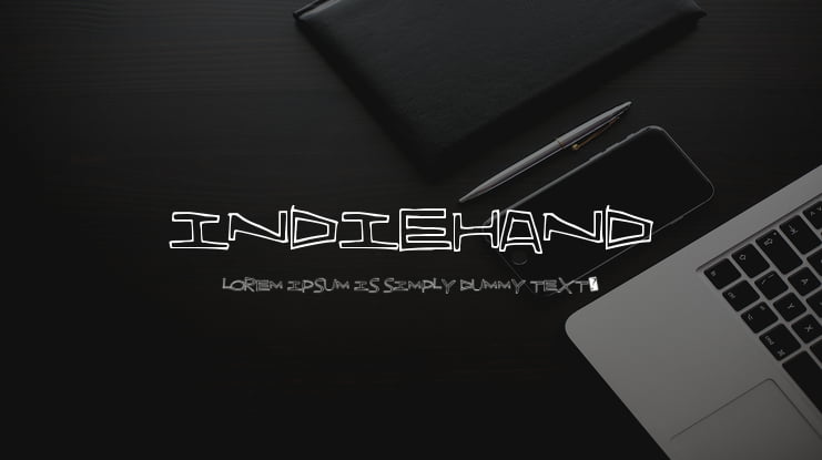 IndieHand Font