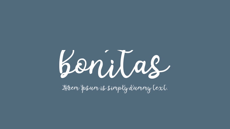 bonitas Font : Download Free for Desktop & Webfont