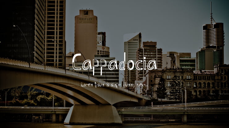 Cappadocia Font