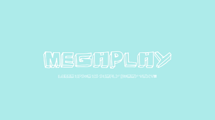 MegaPlay Font