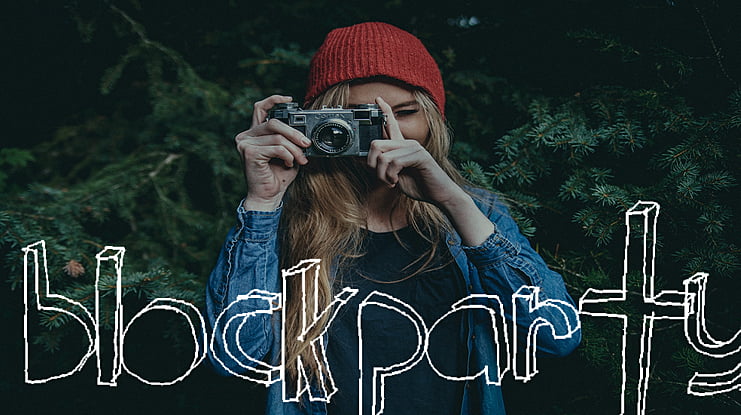 BlockParty Font