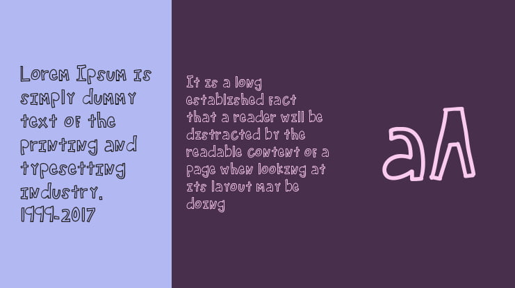 KBLikePinkStars Font