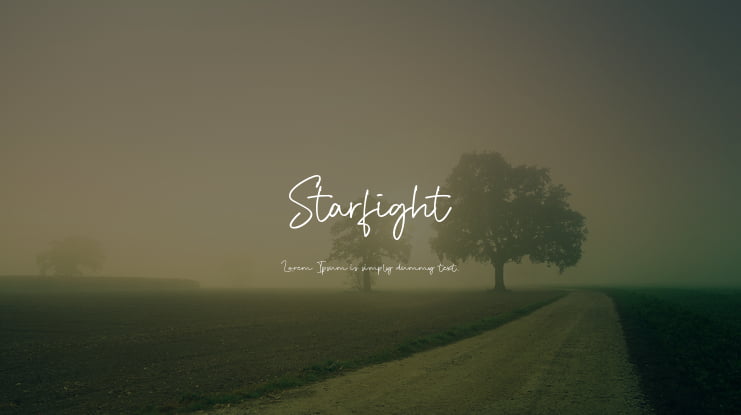 Starfight Font