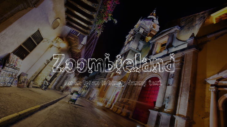 Zoombieland Font