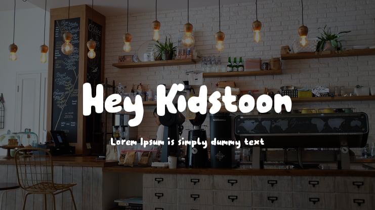 Hey Kidstoon Font