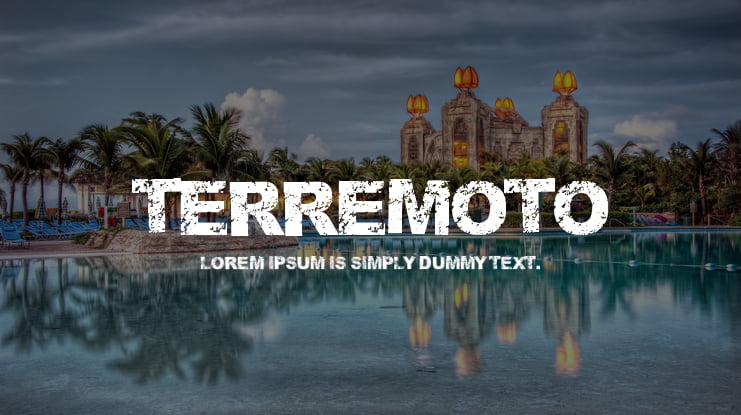 Terremoto Font