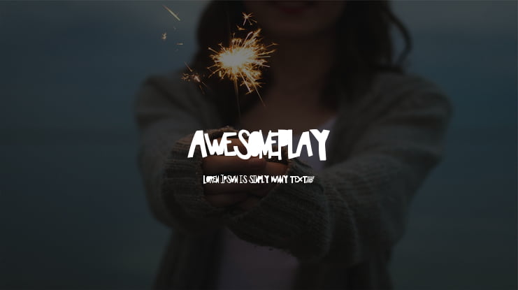 AwesomePlay Font