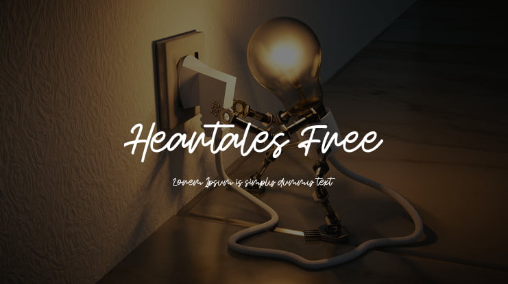 Heartales Free Font