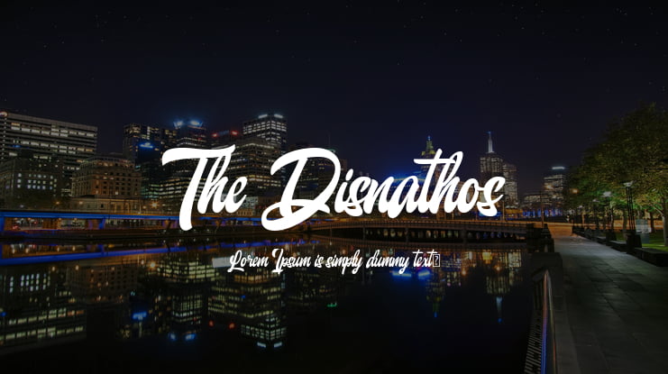 The Disnathos Font