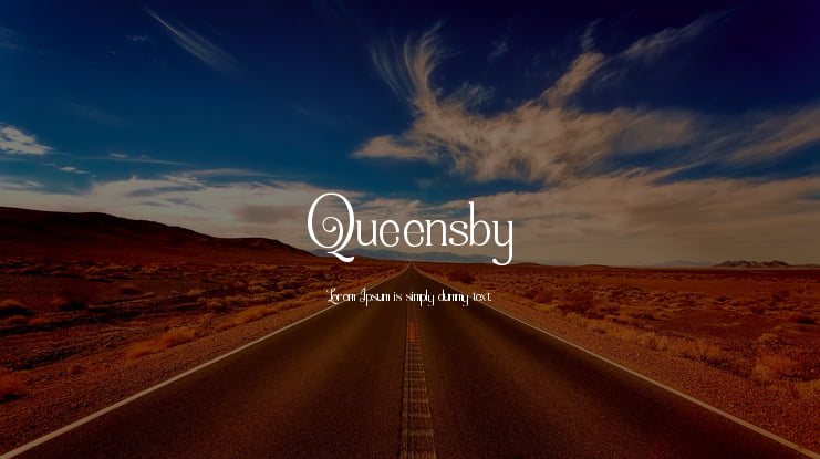 Queensby Font