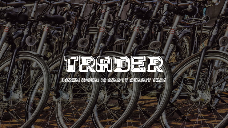 Trader Font Family