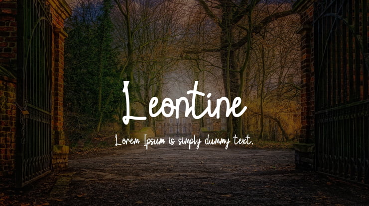 Leontine Font