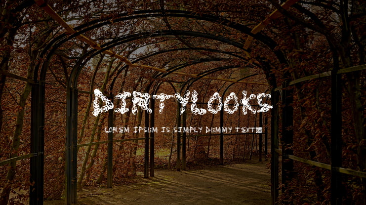 DirtyLooks Font