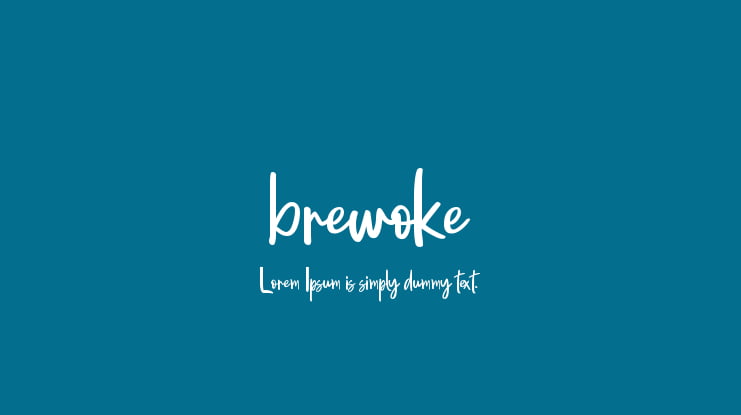 brewoke Font