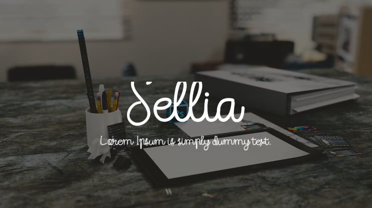 Sellia Font