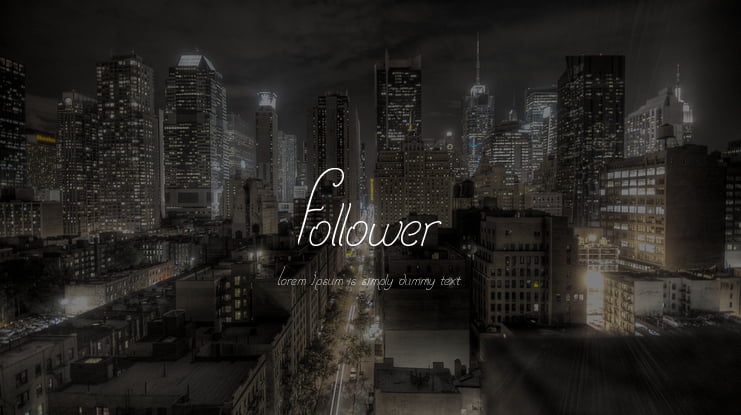 Follower Font