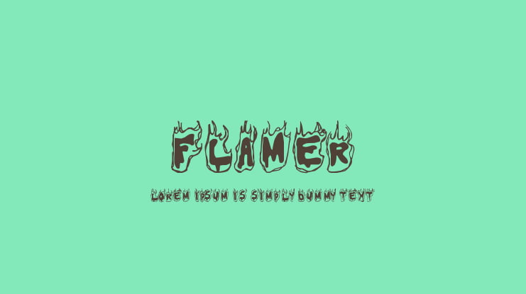 Flamer Font