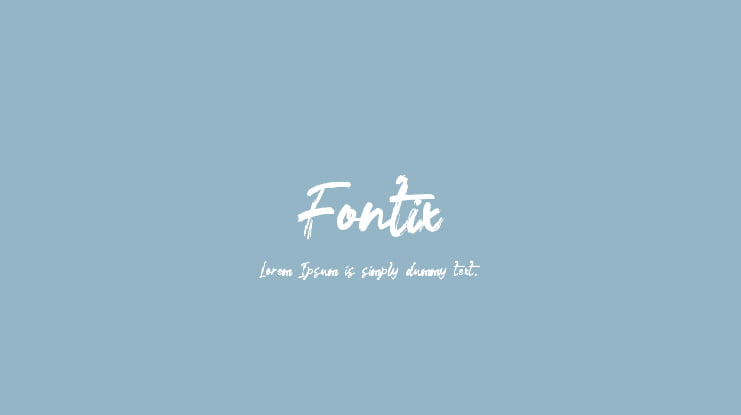 Fontix Font