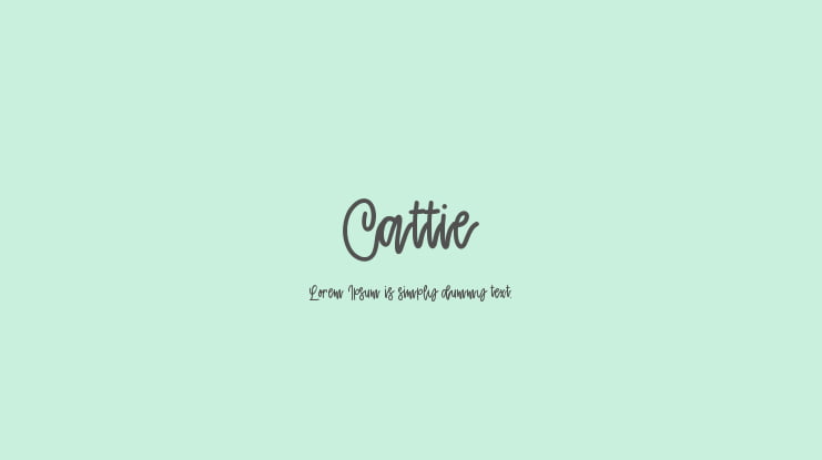 Cattie Font