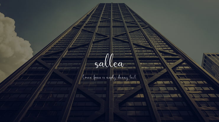 sallea Font