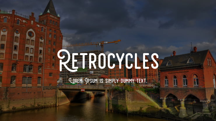 Retrocycles Font