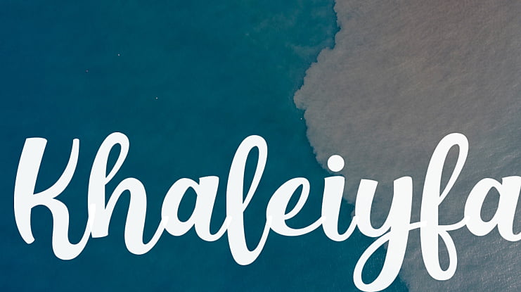 Khaleiyfa Font