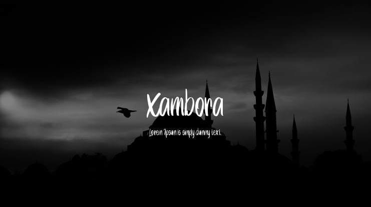 Xambora Font