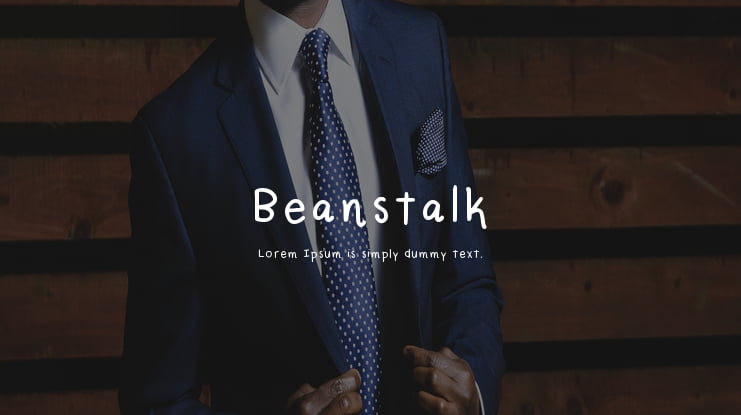 Beanstalk Font