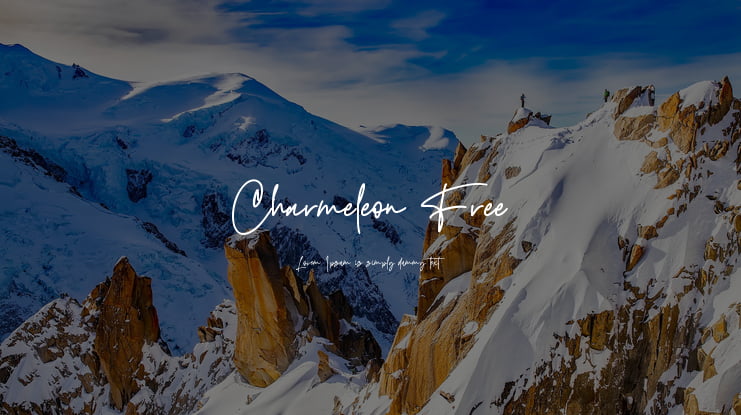 Charmeleon Free Font