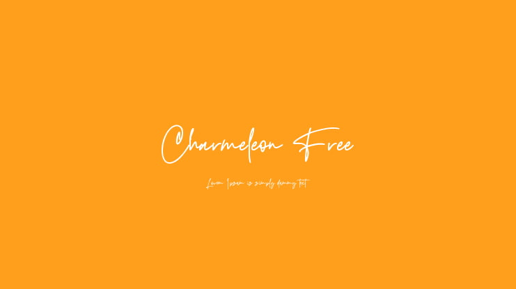 Charmeleon Free Font