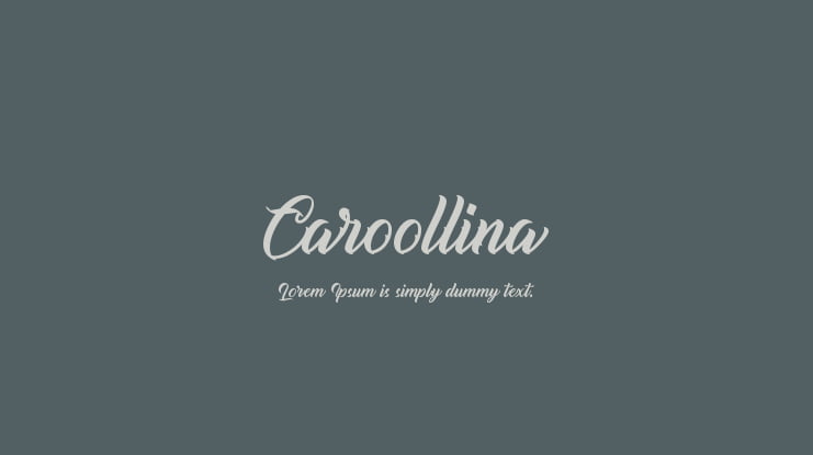 Caroollina Font