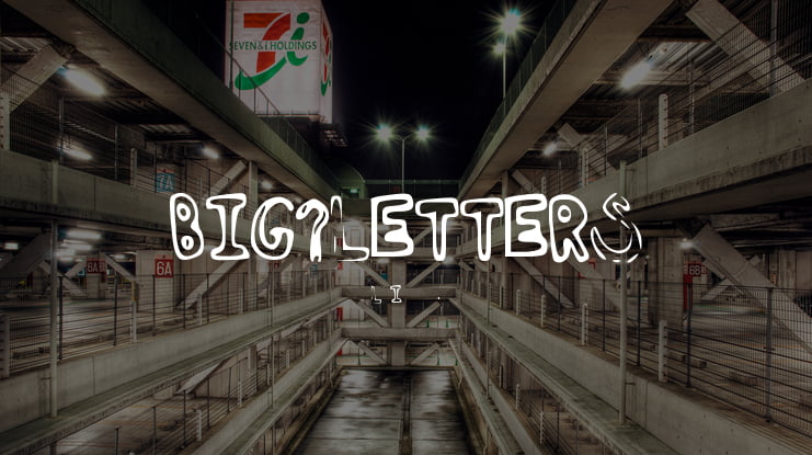 BIG_LETTERS Font