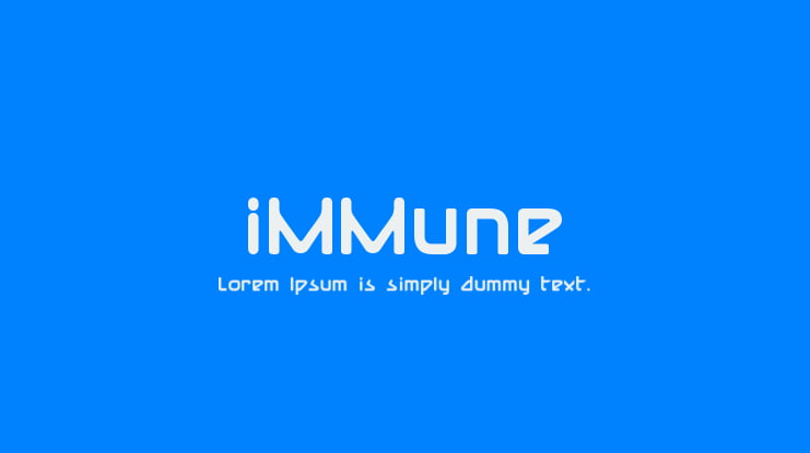 iMMune Font