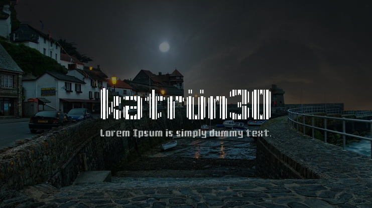 katrün30 Font