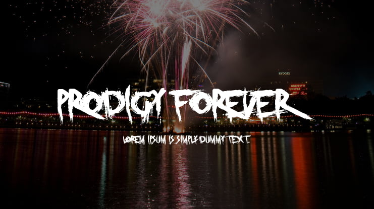 Prodigy Forever Font